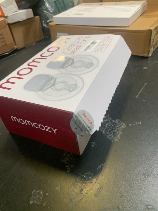 Photo 1 of Momcozy S9 Pro Upgraded Wearable Breast Pump, Hands-Free Design with Extended Battery Life & LED Display, Double Electric Portable Pump with 2 Modes & 9 Levels, 24mm, 2-Pack, Pink