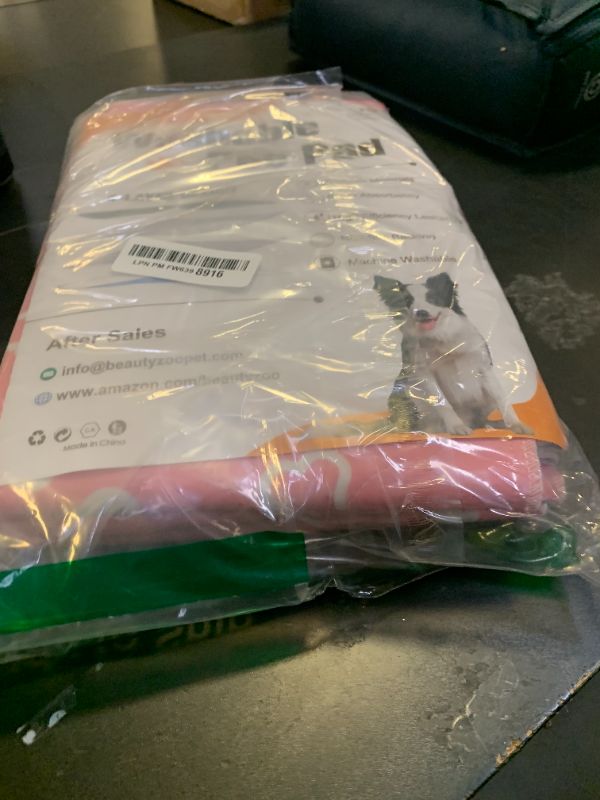 Photo 1 of BEAUTYZOO 6 Pack Washable Pee Pads for Dogs, Reusable Puppy Pads for Potty Training, Waterproof Super Absorbent Whelping Pads Mats Non Slip Against Urine for Small Medium Dogs Cats, 16" x 24"