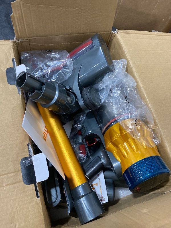 Photo 1 of Cordless Vacuum Cleaner, 600W/50KPA, 70 Mins Runtime Self-Standing Stick Vacuum, Vacuum Cleaners for Home with Anti-Tangle Brush, Smart Display, 1.8L Cup Vacuum for Pet Hair/Carpet/Floor (Blue)