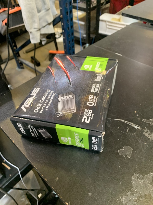 Photo 1 of ASUS GeForce GT 730 2GB GDDR5 Low Profile Graphics Card for Silent HTPC Builds (with I/O Port Brackets)