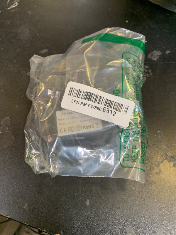 Photo 1 of Air Quality Monitor Home Indoor - 15-in-1 Professional Air Meter with HCHO, CO2, PM, TVOC, AQI, Temperature & Humidity, Real-Time Display, App Control, Portable, Accurate for Home & Office Use