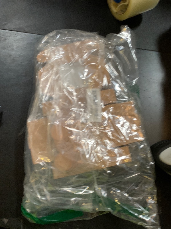 Photo 1 of 100 PCS Soap Boxes for Homemade Soaps, with 100 Tags and 20m String, 3 X 3 X 1.2 In, Soap Packaging Boxes with Clear Windows, Small Brown Gift Wrapping Box for Bakery Candy Cookies Party Favor