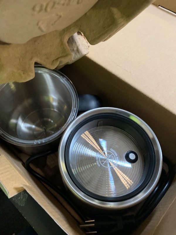 Photo 1 of Milk Frother and Steamer, Large Capacity & Detachable Electric Milk Frother, Automatic Warm and Cold Foam Maker, Hot Chocolate Maker, Stainless Steel Jug, 30.44Oz./900ML