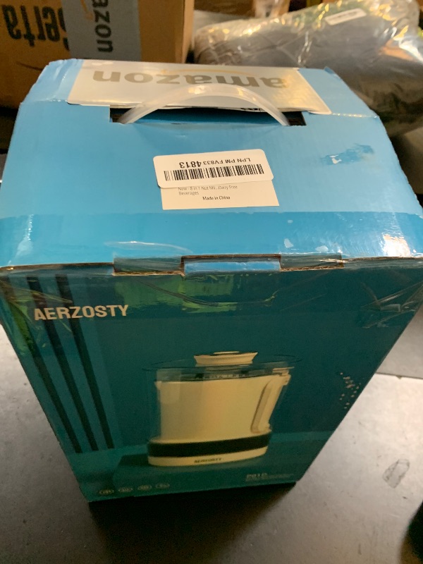 Photo 1 of 10 in 1 Nut Milk Maker Machine, 40oz/1.0L Soy Milk Maker with Auto Clean/24H Delay/Keep Warm/Boil Water, Almond Milk Maker for Homemade Oat, Juice, Milk Shakes, Plant Based and Dairy Free Beverages