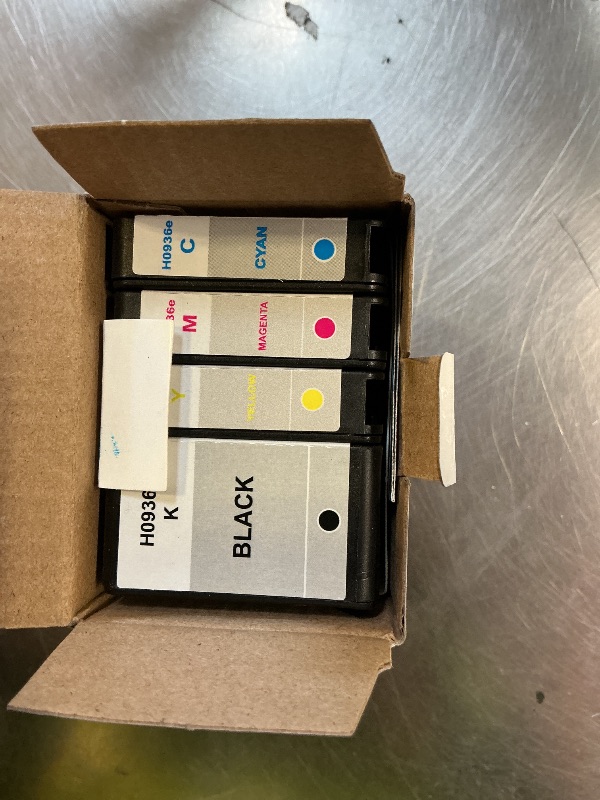 Photo 1 of 936XL 936e 936 Ink Cartridges Compatible Replacement for HP 936 936e 936xl Ink Cartridges, Work with OfficeJet 9122e OfficeJet Pro 9110b 9125e 9128e 9130b 9135e OfficeJet Pro Wide Format 9730e