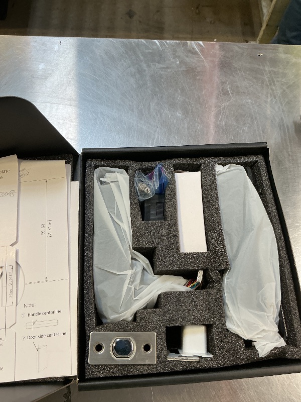 Photo 1 of SMRTIPLX Video Smart Lock S398, 4-in-1 Camera + Video Doorbell + Fingerprint Keyless Door Lock + Indoor Display Monitor, Smart WiFi Deadbolt, App Remote Control, Easy Installation, Chime Included