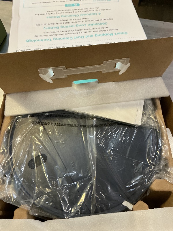 Photo 1 of ZCWA Robot Vacuum and Mop Combo, Anti-Hair Tangle Design for Pet Hair,Self-Charging, Powerful Suction, APP/Remote/Voice Control, Ideal for Hard Floors, Carpets