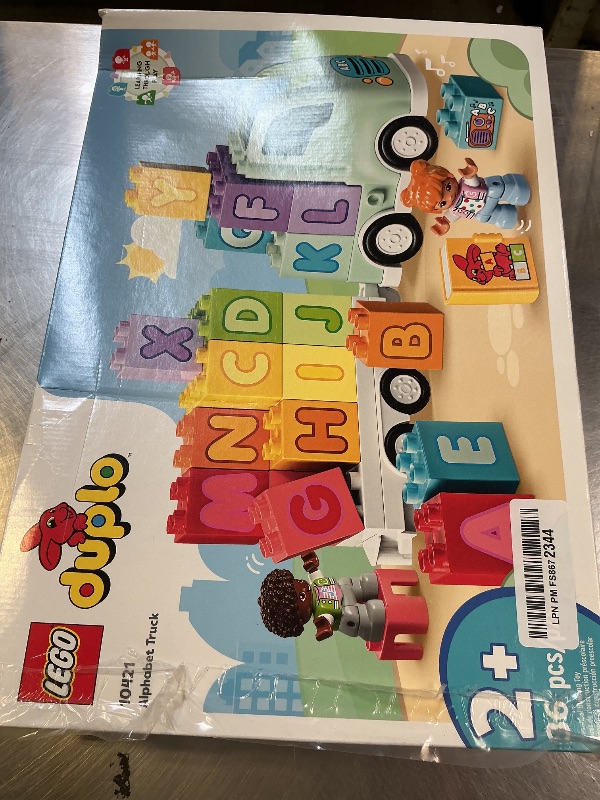 Photo 1 of LEGO DUPLO Town Alphabet Truck Toy - Toddler Learning & Educational Toys for Preschool, Ages 2+ - Alphabet Blocks for Boys & Girls - Baby Gift Ideas for Birthdays - 10421
