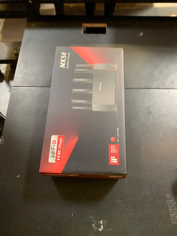 Photo 1 of H3C AX5400 WiFi 6 Router for Wireless Internet(NX54), High Speed Gaming Routers for Whole-Home,Long Range Coverage Computer WiFi Routers,Subscription-Free,Parental Controls,WPA3 Security,VPN, EasyMesh