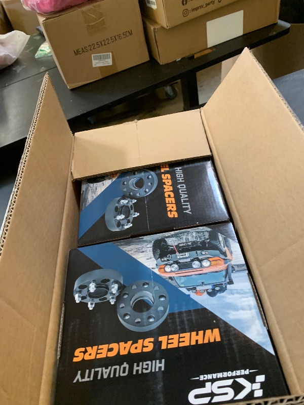 Photo 1 of KSP 6x5.5 Wheel Spacer Compatible with Toyota Tacoma 4Runner FJ Cruiser Tundra Sequoia, 1.5 inch 6x139.7mm 6 Lug Hub Centric Wheel Spacers with 106mm Bore 12x1.5 Studs for GX460 GX470, Set of 4