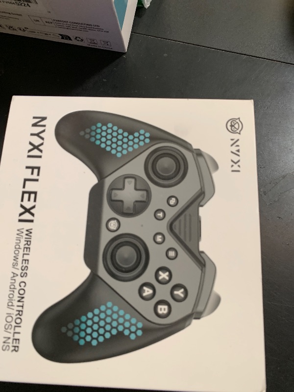 Photo 1 of NYXI Flexi Wireless PC Gaming Controller, 1000Hz Polling Rate Hall Effect Joystick, Interchangeable D-pad&Left Joystick, 4 Mppable Buttons, Adjustable Turbo/Vibration for PC/Switch/iOS/Android