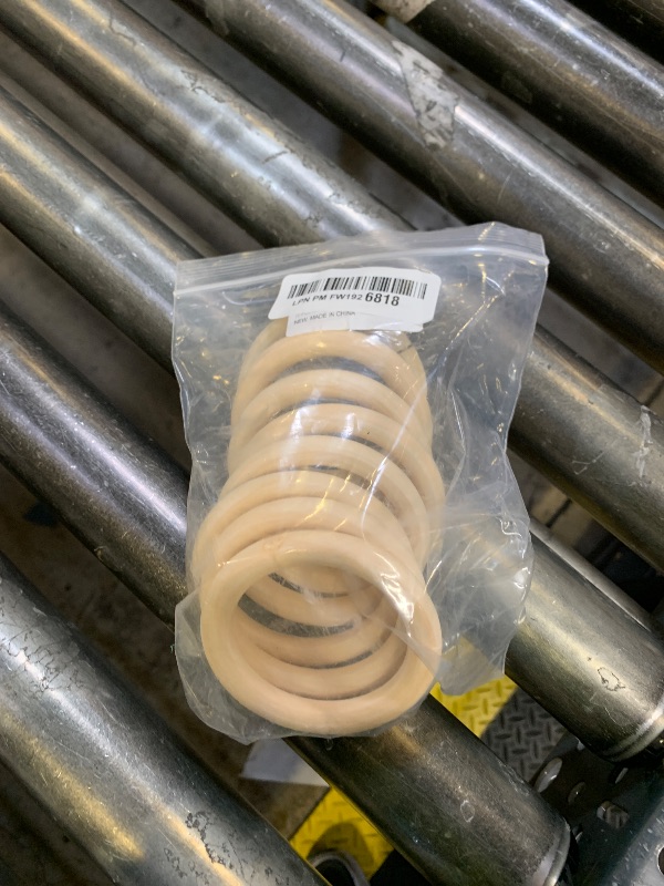 Photo 1 of 10 PCS 75mm Unfinished Wooden Rings for Craft, 3 Inch Nature Solid Wood for DIY Crafts Without Paint, Macrame Rings for Pendant and Connectors Jewelry Making
