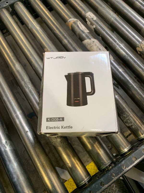 Photo 1 of 0.8L Electric Kettle Stainless Steel, 800 Watts Small Electric Kettle 27 Ounce Fast Boil Auto Shut-off, Portable Water Boiler for Small Kitchen, Business Trip and More