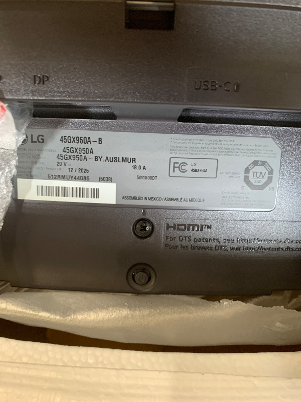 Photo 1 of LG UltraGear GX9