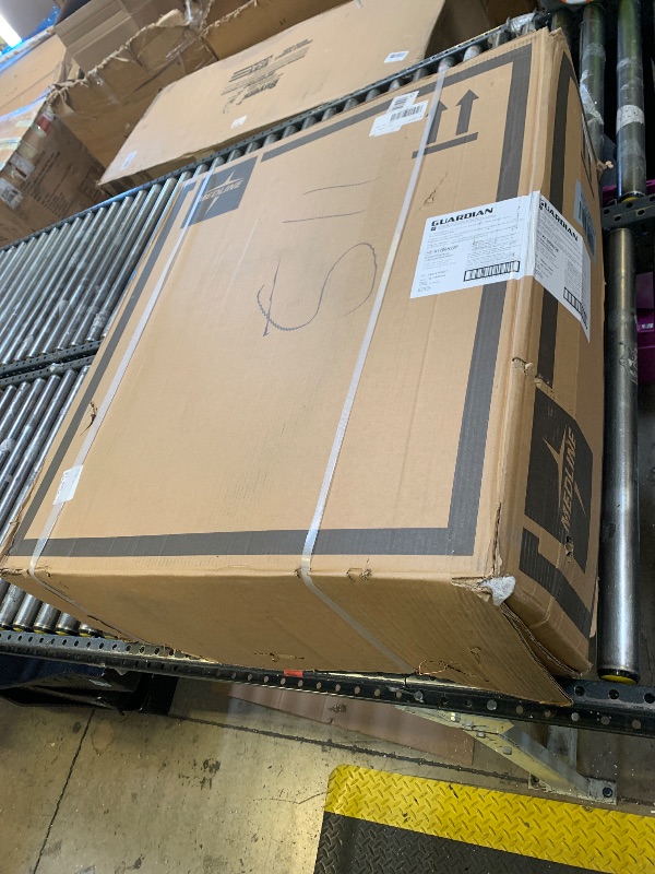 Photo 1 of Medline Durable Steel Wheelchair with Flip-Back Desk-Length Arms, Elevated Leg Rests, 20-Inch Wide Seat, 300-Ib weight capacity, 50.2 Pounds, Black