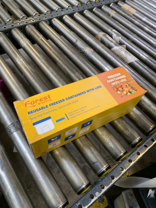 Photo 1 of 10 Pack 17oz Reusable Freezer Storage Containers with Twist Top Lids Airtight, Clear Plastic Food Storage Meal Prep Containers for Leftover Lunch Fruit Salad Snack, Small Soup Container Microwave Safe