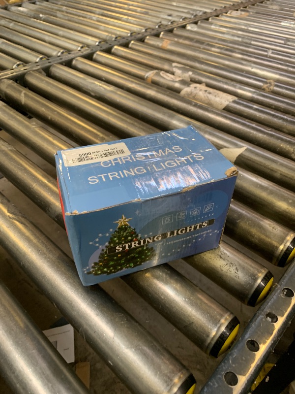 Photo 1 of 100ft White Christmas Lights Outdoor 300 LED String Lights Indoor Clear Wire Waterproof, 8 Modes Connectable Twinkle Fairy String Lights Plug in for Outside Room Bedroom Party Wedding Decorations