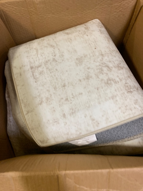 Photo 1 of Area Rug 6x9 Washable Rug, Vintage Boho Medallion Rugs Non-Slip Soft Low Pile Large Distressed Rug Indoor Retro Carpet for Living Room Bedroom Dining Room Home Office (Beige, 6'x9')