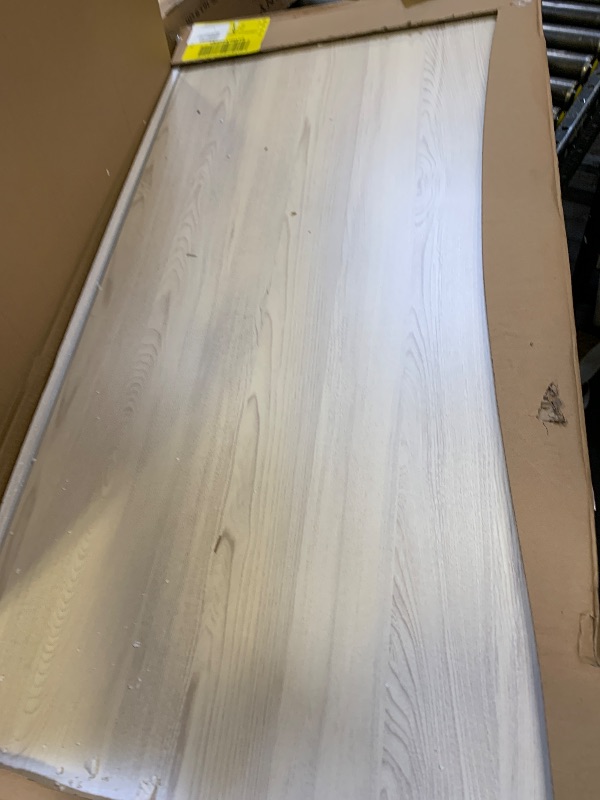 Photo 1 of SRIAA Astra Computer Desk – 47” Modern Two-Tone Executive Style Desk with 4 Drawers, Spacious Worktop and Sleek Black & Light Wood Finish for Home Office. Solidly Built, Heavy-Duty Wooden Desk