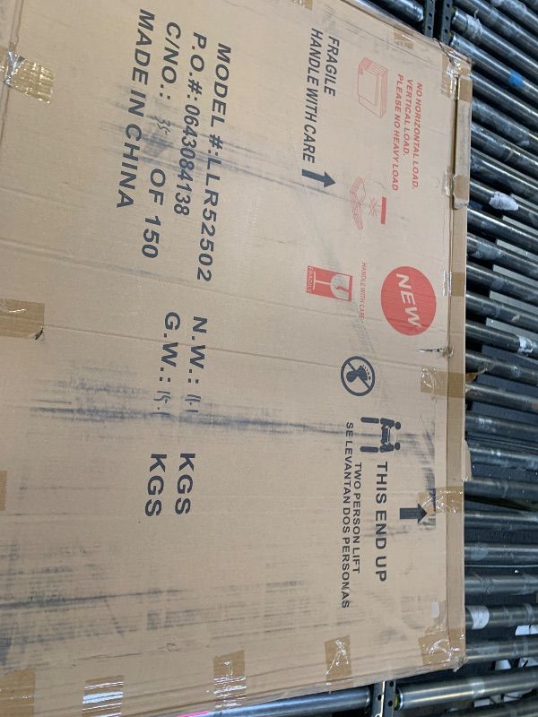 Photo 1 of Lorell Glass Dry-Erase Board, 48"x36", Frost (LLR52502)