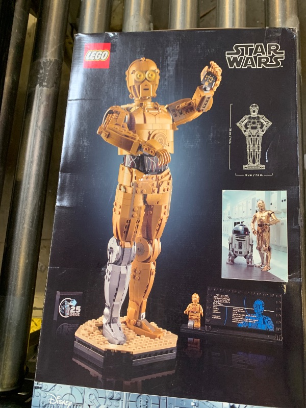Photo 1 of LEGO Star Wars C-3PO Buildable Droid Figure, Build and Display Model with C-3PO Minifigure, Star Wars Collectible for Home or Office Décor, Nostalgic Gift Idea for Adults, Fans or Collectors, 75398