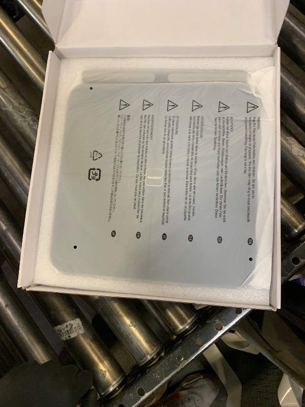 Photo 1 of Amzmerit Smart Scale for Body Weight, 8-Electrode Larger Platform Digital Scale for Weight Fat BMI 28 Body Composition Measurement, Bluetooth Bathroom Smart Scales, Rechargeable, Wi-Fi Compatible