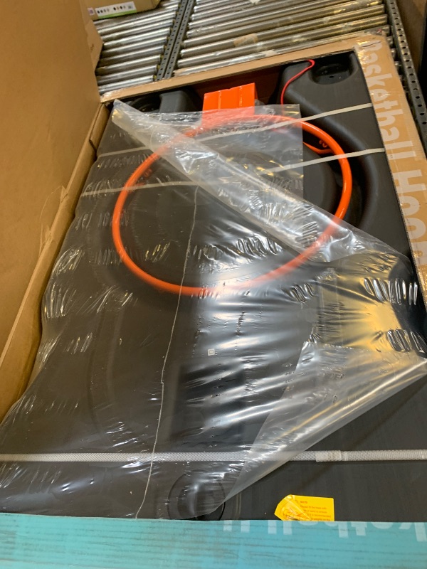 Photo 1 of AWII SPORT Portable Basketball Hoop Outdoor, 4.8-10FT Height Adjustable Basketball Hoop Goal System with 48 Inch Impact Backboard and Portable Wheels for Adults (48in Basic)