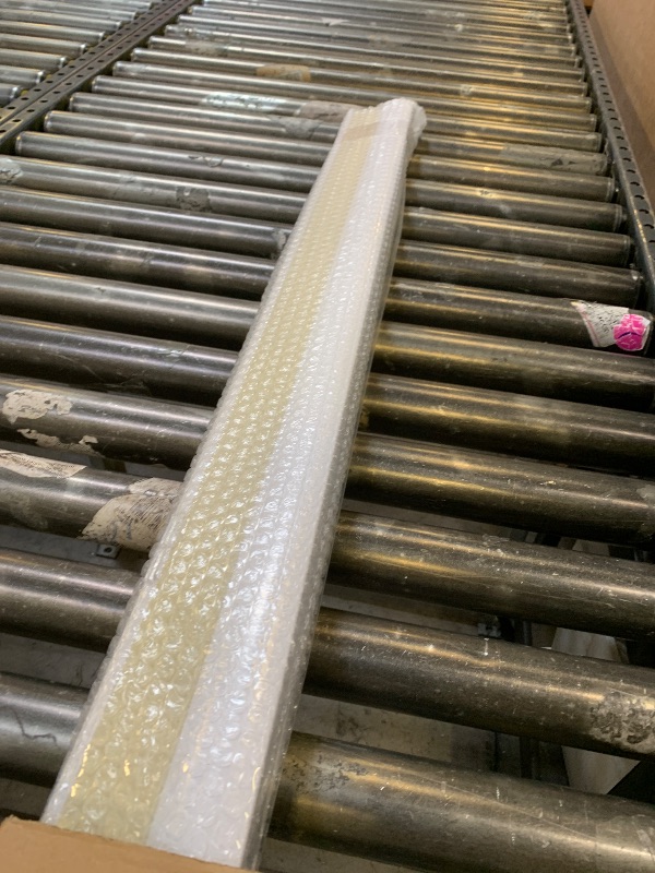 Photo 1 of LOTUS & WINDOWARE Cordless Mini Blind, 1" Vinyl Slats, 64" Wide x 64" Long - White, Window Blinds for Home and Office, Interior Door Blinds - Light Filtering