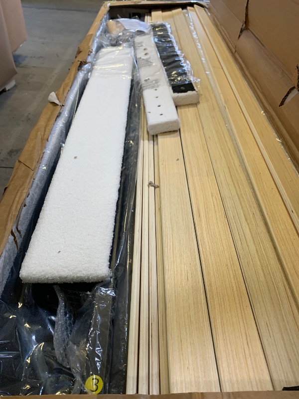 Photo 1 of viplov King Size Boucle Upholstered Platform Bed Frame with Adjustable Headboard, Soft Cloud Bed, No Box Spring Needed, Noise Free, Easy Assembly, White