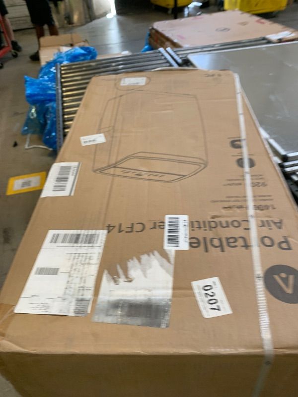 Photo 1 of **USED, DIRTY** Air Conditioner, Towallmark14,000 Btu Air Conditioner Portable, for Room up to 750 Sq. Ft. with Remote Control, 3-Speed Fan, Suitable For Rooms Between 550-750 sqft