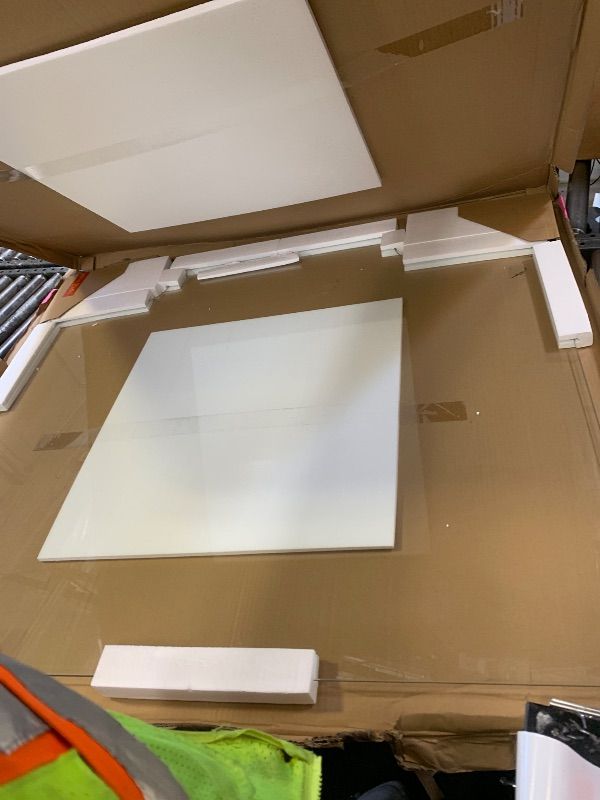 Photo 1 of Dulles Glass 36X48 inch Rectangular Glass Table Top - Tempered - 1/4" Thick Glass Surface, Safe Flat Polished, Eased Corners, Multipurpose for Dining, Patio, Coffee and End Table