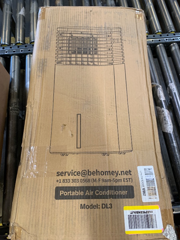 Photo 1 of CENSTECH Portable Windowless Air Conditioner with 4 Modes&3 Speeds, 15H Timer, 2Gal Tank for 24H Cooling Swamp Cooler, 4Ice Packs, 1800CFM, 120°Swing, Remote Evaporative Air Cooler for Indoor Bedrooms