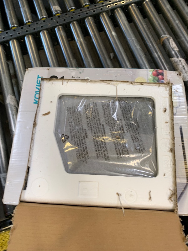 Photo 1 of KOVIET Nugget Ice Makers Countertop, Soft Pebble Ice Machine, Chewable Crushed Pellet Ice 42lbs/Day, Self-Cleaning Drainpipe Ice Maker for Party, Home, Kitchen, Bar, Office, Black