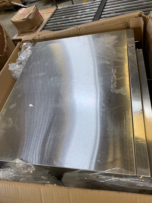 Photo 1 of CROSSON ETL listed Commercial Double Deck 16 inch Countertop Electric Pizza Oven with pizza stone, Multipurpose Indoor Pizza oven for Restaurant use,120V/3200W