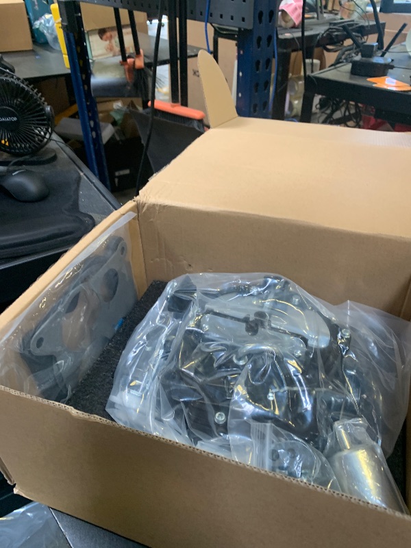 Photo 1 of Marine Carburetor 350 4 Barrel Compatible with Mercury Mercruiser 5.7L V8 MCM 260, Replacement for Rochester Quadrajet 17080561 1347-6492A1