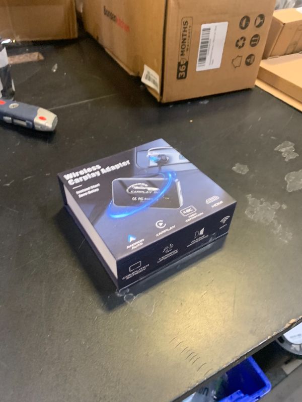 Photo 1 of FAIMEE AI Box Wireless CarPlay & Auto Adapter - Plug & Play, Dual-Band WiFi, Bluetooth 5.0, 4K Video Support, Android 12.0 System, Compatible with Factory CarPlay & Android Auto ?4GB RAM+32GB ROM?