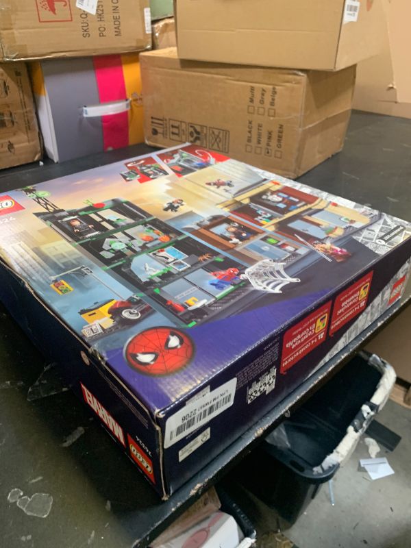 Photo 1 of LEGO Marvel Spider-Man vs. Oscorp Building Toy - Pretend Play Set W/8 Toy Minifigures for Boys & Girls, Ages 10+ - Super Hero Building Blocks for Preteens Idea for Birthdays - 76324