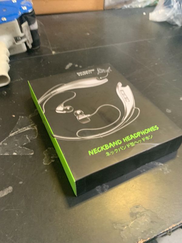 Photo 1 of YOSDOM Neckband Bluetooth Headphones, Around The Neck Headphones 24H+ Playtime, Bluetooth Headsets with Call Vibration, Shark Jaw Design Wireless Earbuds+Noise Isolation/Built-in Mic/IPX7 Waterproof