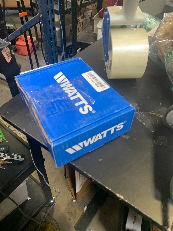 Photo 1 of Watts LFN45B Series 1" Lead-Free Cast Copper Silicon Alloy Water Pressure Reducing Valve, NPT Thread Union Inlet x NPT Female Outlet, Elastomer Disc, Adjustable Pressure 25 to 75 psi, Maximum 400 psi