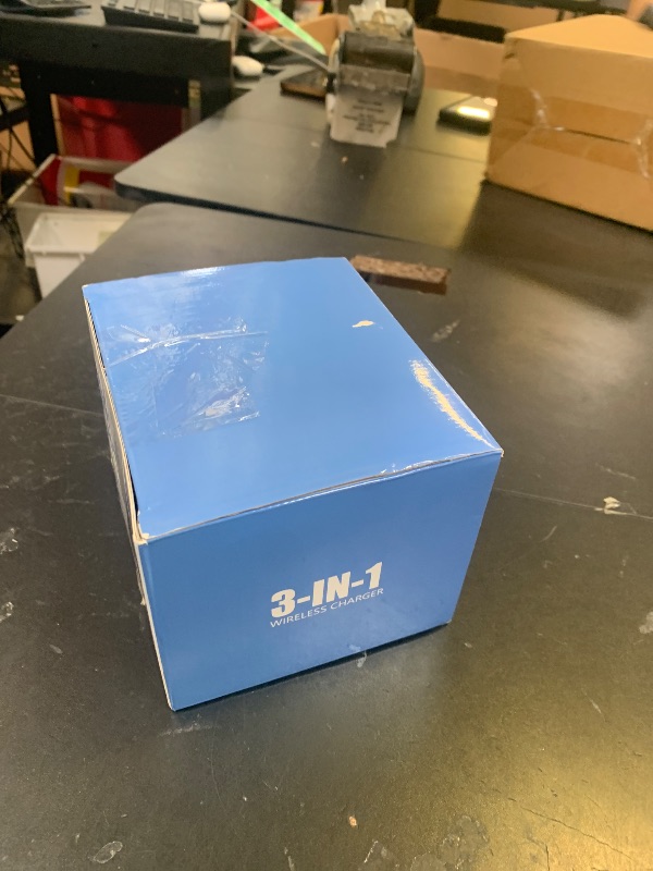 Photo 1 of 3 in 1 Charging Station for Apple Devices 18W Fast Mag-Safe Charger Stand Magnetic Wireless Charger Station for iPhone 17 16 15 14 13 12 Pro/Pro Max/Plus/Mini AirPods 2/3/Pro iWatch Ultra 2-8 Serials