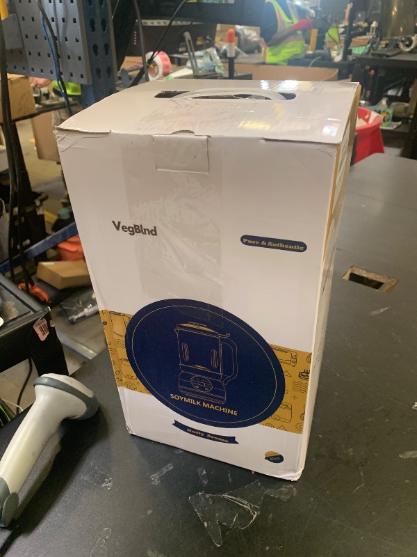 Photo 1 of 40oz Nut Milk Maker Machine,Automatic Soy Milk Maker with 12-Blade Grinder, LED Touch Screen Plant-Based Milk Machine for Almond,Oat & Soy, 12H Timer, Keep Warm & Self-Cleaning