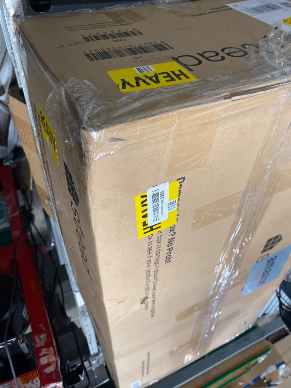 Photo 1 of (MISSING LEGS) Half Moon Shaped Small Entry Table, Console Desk with Storage for Narrow Spaces