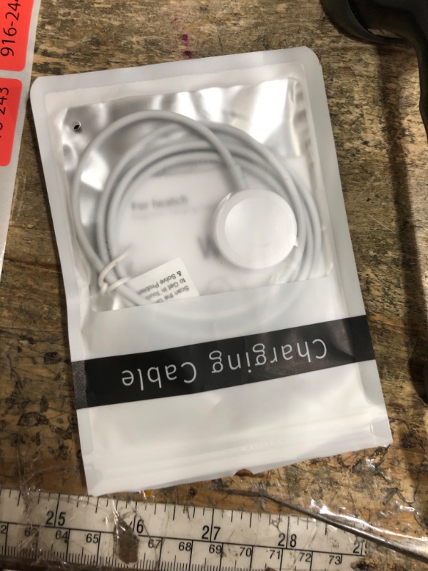 Photo 1 of ???? ???????? Magnetic Charging Cable for Apple Watch Charger,[USB C Port] Wireless Charging Cable Compatible with iWatch Series Ultra/10/9/8/7/6/SE/SE2/5/4/3/2[3.3FT/1M]-White