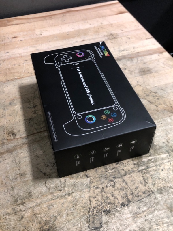 Photo 1 of ?Anti-Drift & Fast-Connect?Wireless Game Controller for iPhone/Android | Hall Joysticks Bluetooth Phone Controller, For Cloud Gaming, Genshin Impact, PUBG, Roblox, Call of Duty Mobile Gamers,White