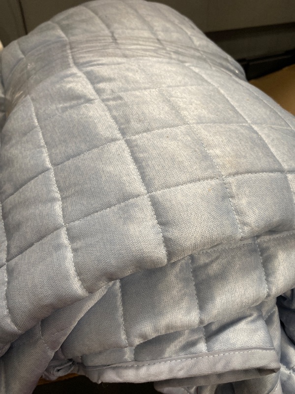 Photo 1 of  Light Blue Throw Blanket for Couch