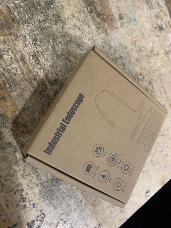 Photo 1 of [Dual-Lens] Endoscope Camera with Light, 1920P HD Borescope with 8+1 Adjustable LED Lights, IP67 Waterproof 16.5FT Semi-Rigid Snake Cord Inspection Camera for iPhone, iPad and Android Phone (Type C)