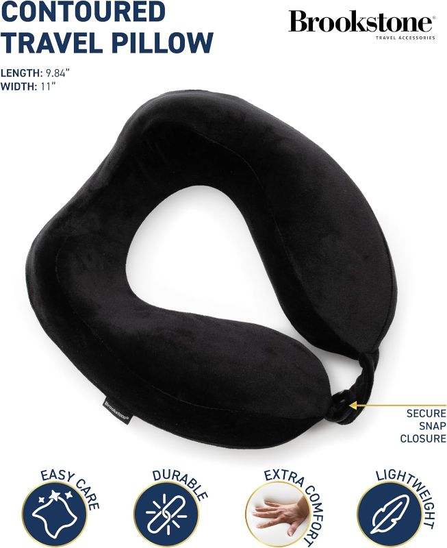 Photo 1 of (small, used slightly) Neck Pillow Airplane Memory Foam Filling for Plane
