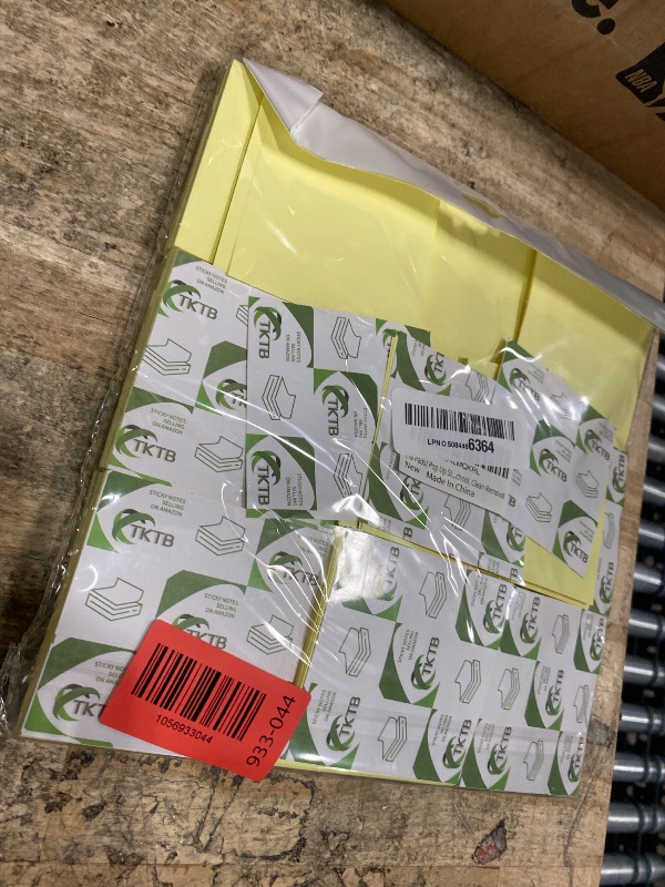 Photo 1 of (18 Pads) Pop Up Sticky Notes 3x3 Refills, Yellow Strong Adhesive Post, Suitable for Home, Office, School, Clean Removal