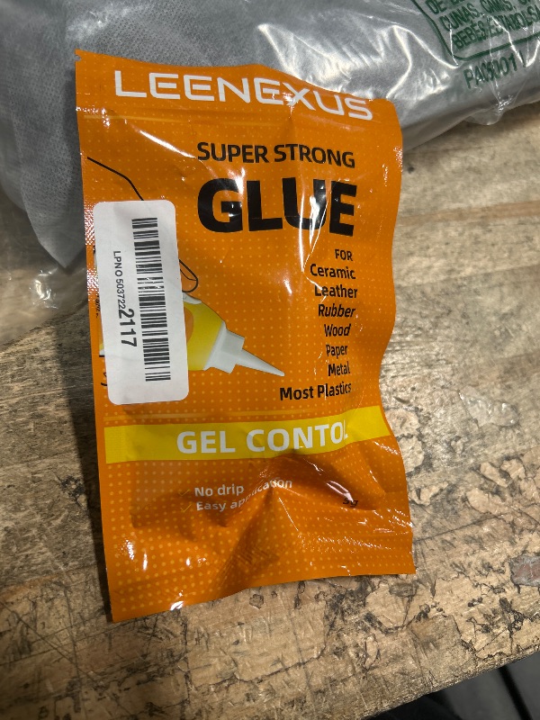 Photo 1 of ?High Strength & Precision Control? Super Glue for Shoes – 5g Gel CA Glue with Micro-Anchor Tech, Clear Waterproof Bond for Rubber Soles, Leather, Plastic & Metal Repairs, Quick Dry & Mess Free