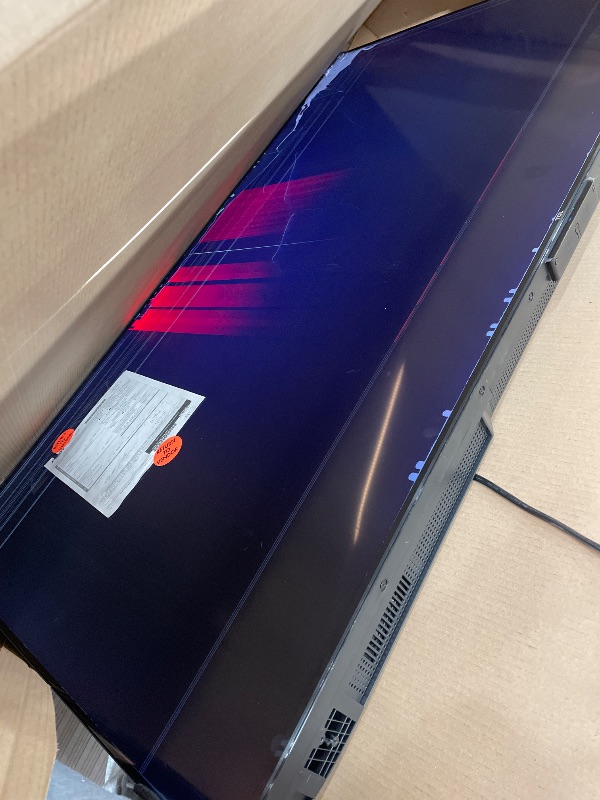 Photo 1 of (broken screen)(sold for parts) TCL 65-Inch Class S5 UHD 4K LED Smart TV with Fire TV (65S551F, 2024), Dolby Vision, HDR PRO+, Atmos, Alexa Built-in, Apple AirPlay 2, Streaming Television